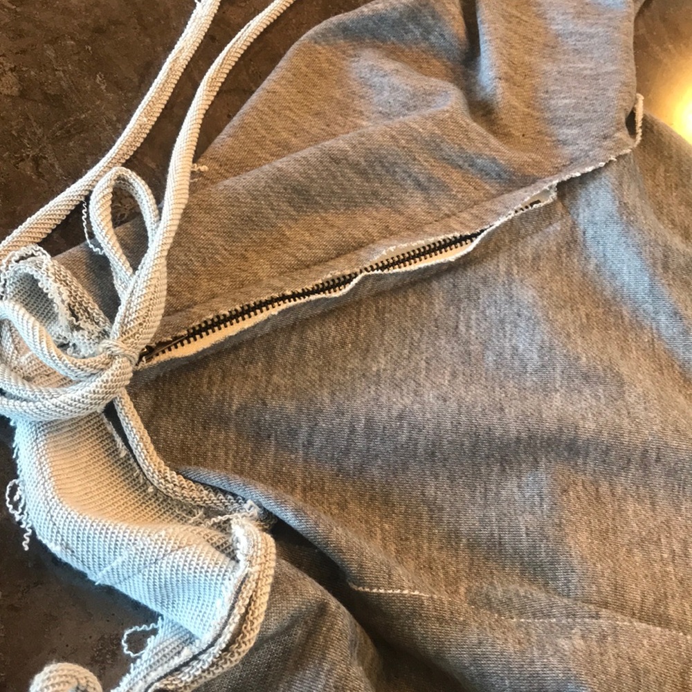 Plus Size Heavy Sweatshirt Maxi Dress - Picture 6 of 8